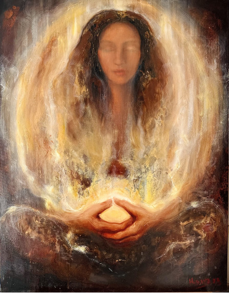 Картина "Медитация"